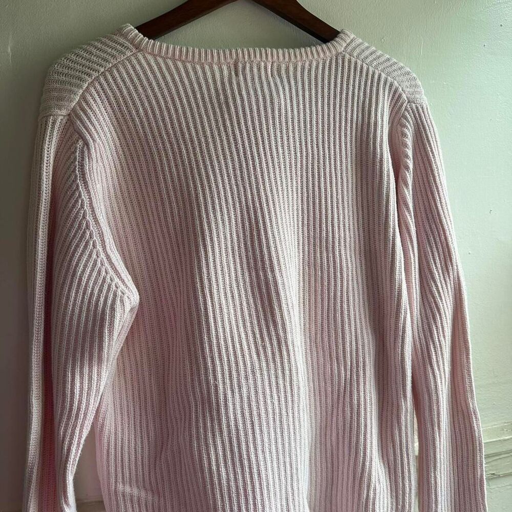 Llbean Women's Pink Jumper - Picture 3 of 3